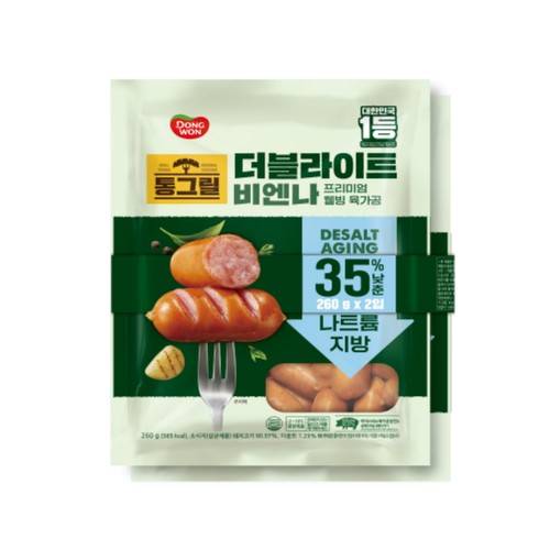동원 통그릴 더블라이트 비엔나 (260G*2입)