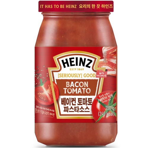 하인즈 베이컨토마토 파스타소스 (350G)