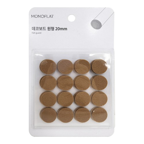  모노플랫 데코보드 원형20mm