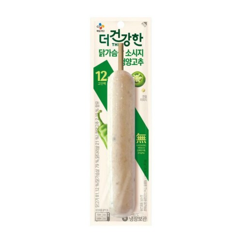 CJ 더건강한 닭가슴살 소시지 청양고추 (80G)