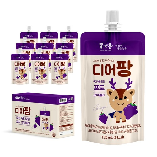 (S) 몸엔용 디어팡 포도 (120ML*10포)