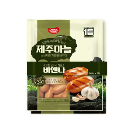 동원 제주 마늘 비엔나 (260G*2)
