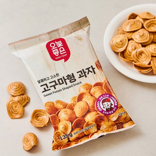 오늘좋은 고구마형 과자 (135G)