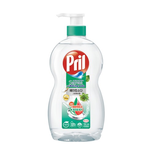 프릴 베이킹소다 주방세제 그린허브 (700ML)