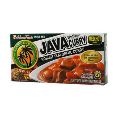 하우스 자바카레 약간매운맛 (185G)