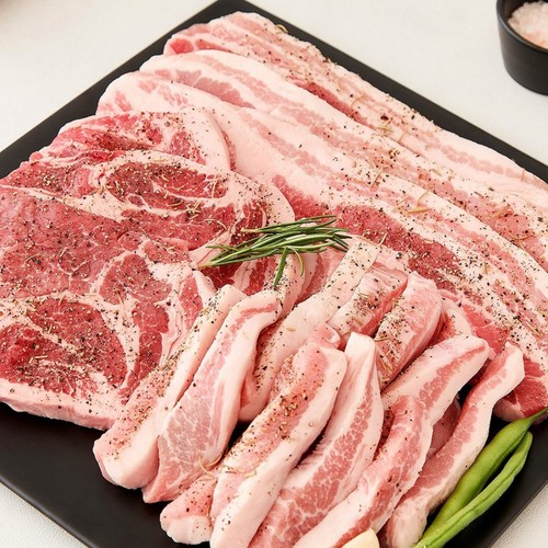 돼지고기 캠핑 모둠팩 (1200G)