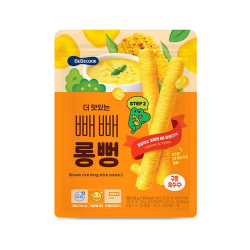  베베쿡 더 맛있는 빼빼롱뻥 구운옥수수 (40G)