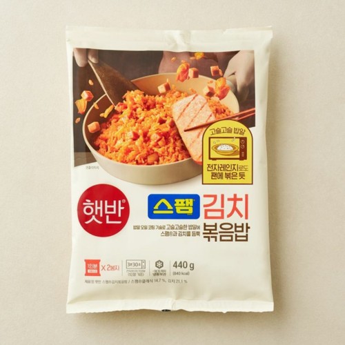 CJ 햇반 스팸김치볶음밥 (440G)