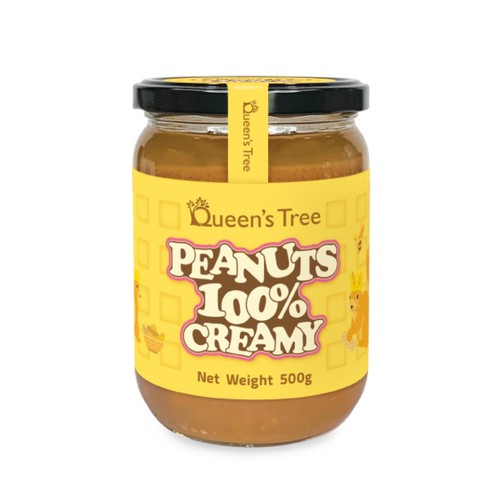 퀸즈트리 피넛버터 크리미 (500G)