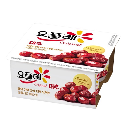 빙그레 요플레 오리지널 대추 (80G*4입)