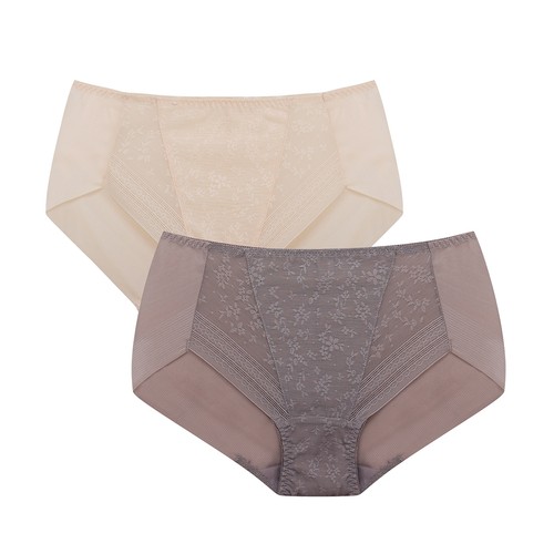 BROWN(L)/95 비너스 편안한 다기능 헴팬티(L261)