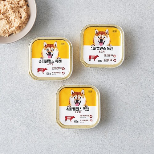  콜리올리 슈퍼밸런스 독캔 (소고기) (300G)