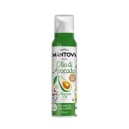 만토바 키즈 아보카도 오일 스프레이 (100ML)