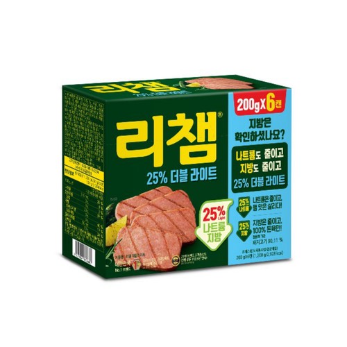 동원 리챔 더블 라이트 (200G*6입)