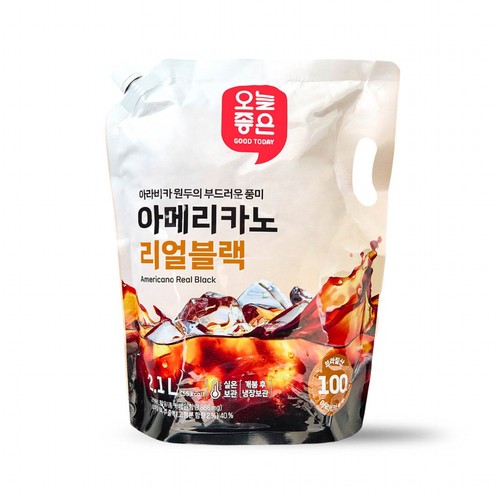 오늘좋은 아메리카노 리얼블랙 (2.1L)
