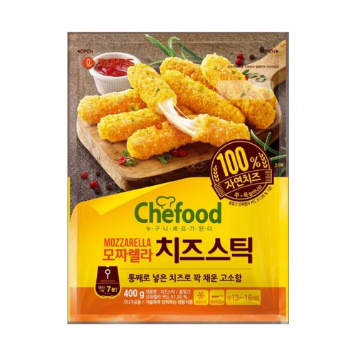 롯데 치즈스틱 (400G)
