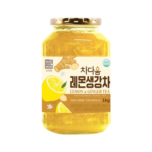 녹차원 레몬생강차 (1KG)
