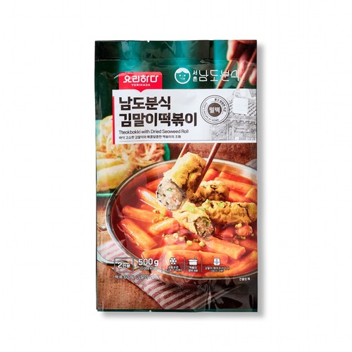 요리하다 남도분식 김말이떡볶이 (500G)