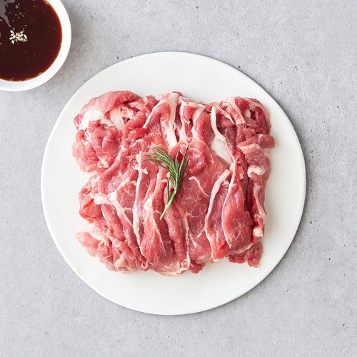K-흑돼지 앞다리 불고기용(국내산) (500G)
