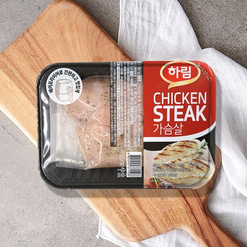 하림 치킨 스테이크 (가슴살) (270G)
