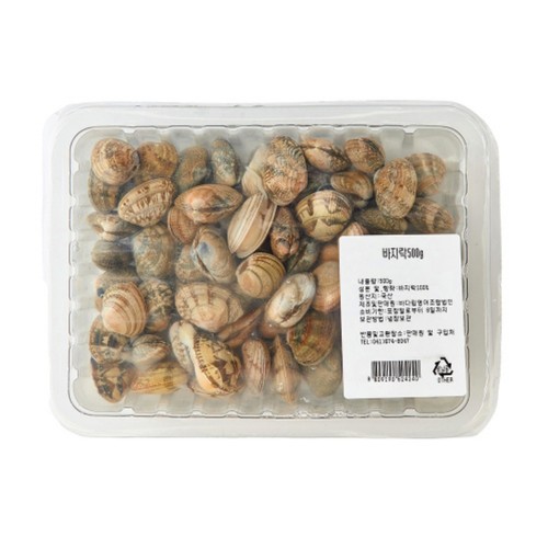 바지락 (500G)