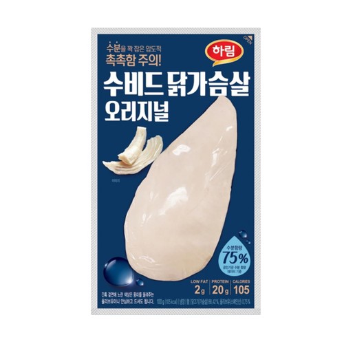 하림 수비드 닭가슴살 오리지널 (100G)