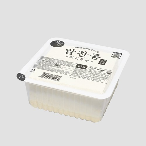어깨동무 알찬콩 의리두부 (500G)