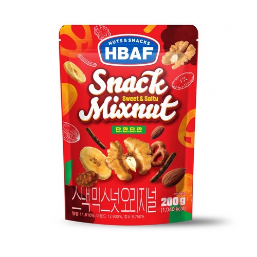 HBAF 스낵믹스넛 오리지널 (200G)