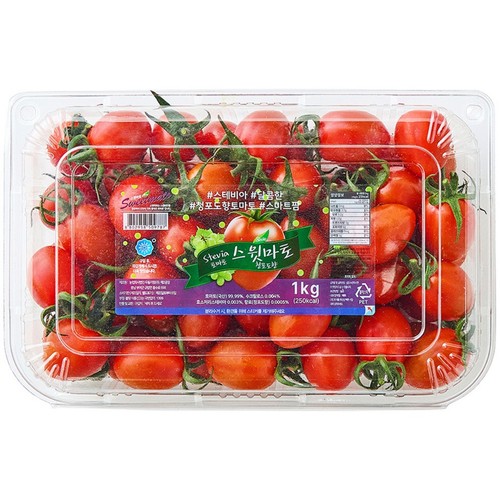 청포도향 스테비아 대추방울토마토 (1KG/팩)