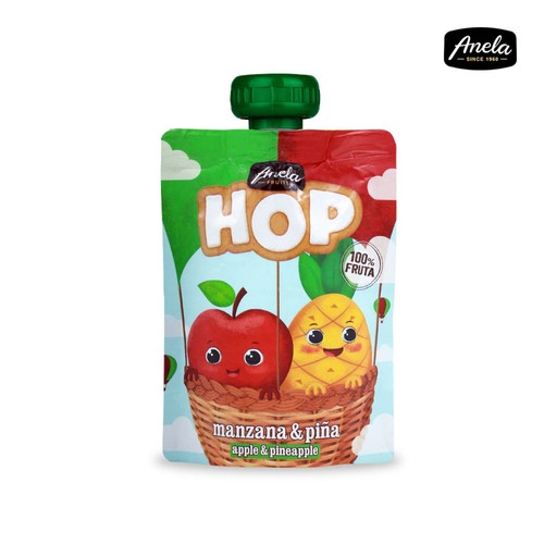 아넬라 HOP 생과일 퓨레 사과파인애플 (100G)