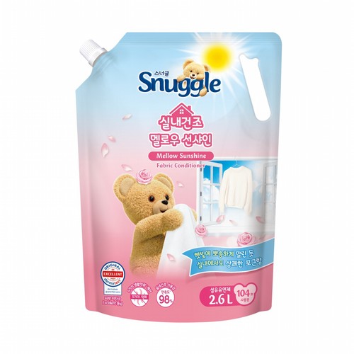 스너글 초고농축 섬유유연제 (멜로우선샤인) (2.6L)