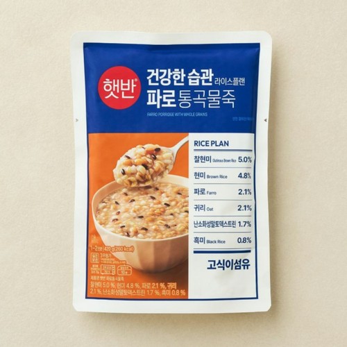 CJ 햇반 파로통곡물죽 (420G)