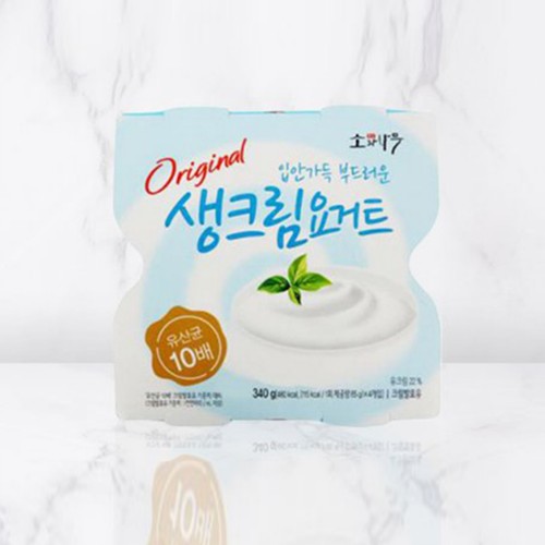 동원 소와나무 생크림 요거트 오리지널 (85G*4입)