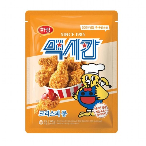 하림 맥시칸 크리스피 봉 (350G)