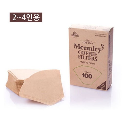 맥널티 커피필터 (100매)