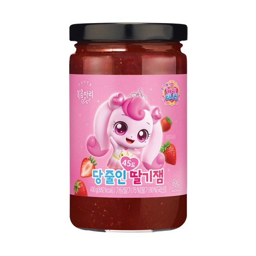 복음자리 캐치티니핑! 당 줄인 딸기잼 (490G)