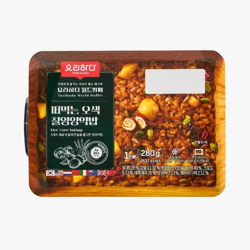 요리하다 요리하다X월드뷔페 떠먹는 오색찰영양약밥 280G (280G)