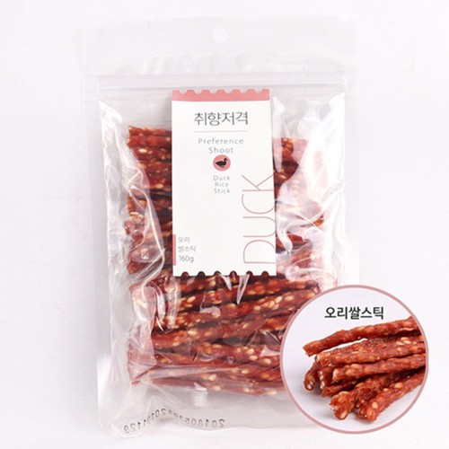취향저격 오리 쌀스틱 (160G)