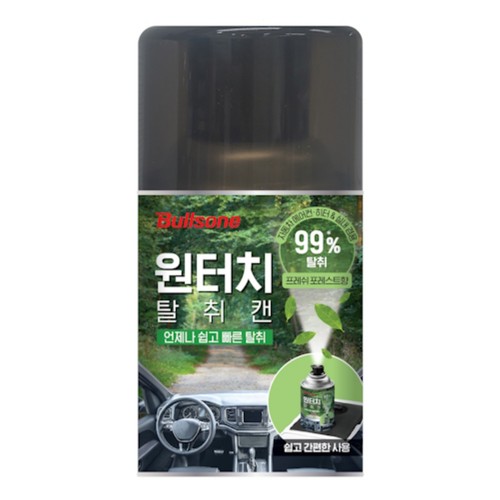 불스원 원터치 탈취캔 프레쉬 포레스트 (90G)