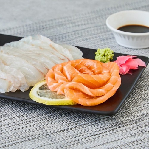 [엄선] 광어연어 모둠회 (200G)