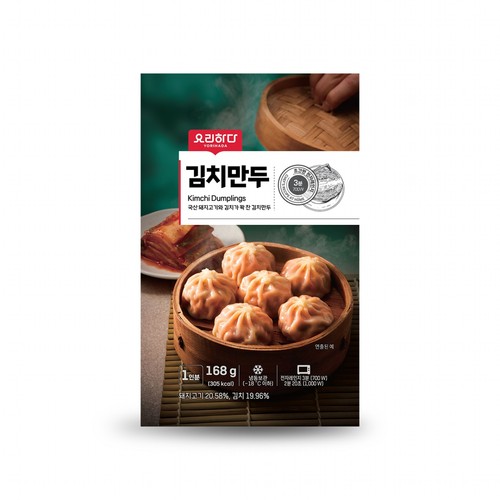 요리하다 김치만두 (168G)
