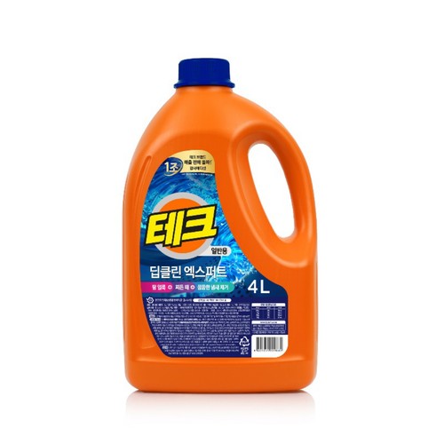 테크 딥클린 (일반) (4L)