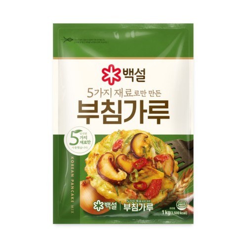 백설 자연재료 부침가루 (1KG)