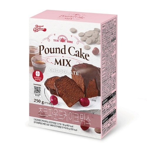  브레드가든 초코파운드 케이크믹스 (250G)