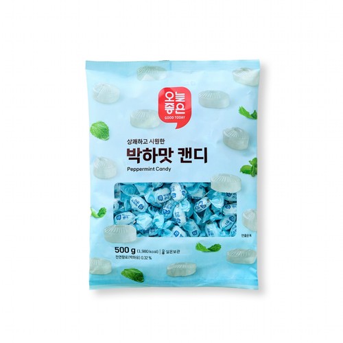 오늘좋은 박하맛 캔디 (500G)