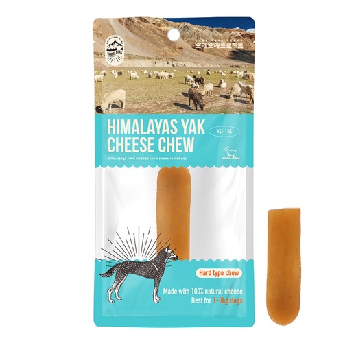 오래오래프로젝트 강아지껌 야크치즈 XS (20G)