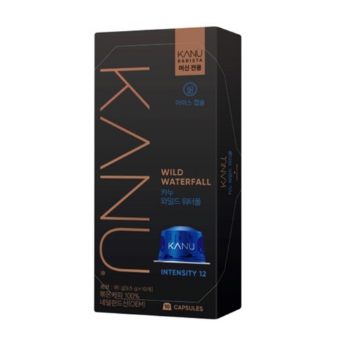 카누 바리스타 와일드워터플 캡슐 (9.5G*10입)