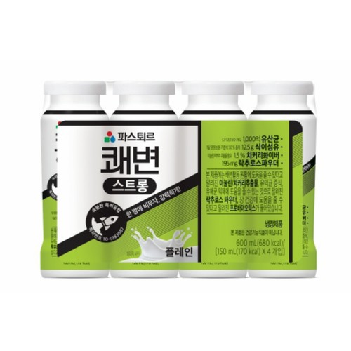 파스퇴르 쾌변 요구르트 스트롱 (150ML * 4)