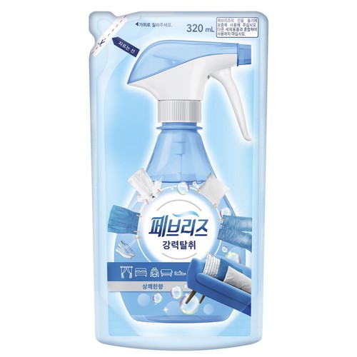 페브리즈 강력탈취 상쾌한향 (리필) (320ML)