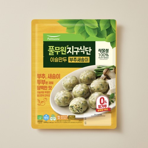 풀무원 지구식단 이슬만두 부추새송이 (1020G)